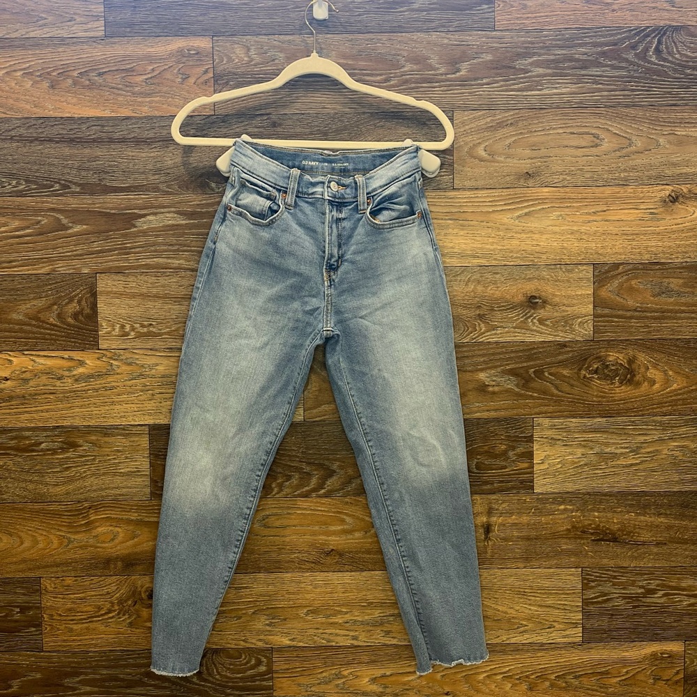 Old navy girls jeans high rise OG straight